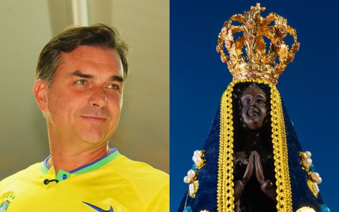 Entenda a polêmica envolvendo Flávio e a padroeira do Brasil