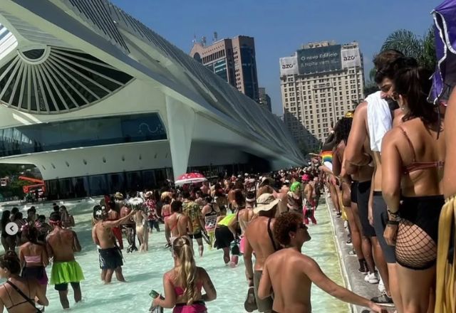 Forte calor faz carioca buscar opções para se refrescar | Foto: Reprodução/Redes Sociais