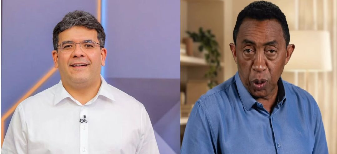 Rafael Fonteles e Joel Rodrigues, candidatos ao governo do PI           Foto: reprodução