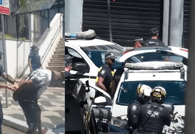 Três prisões de foragidos foram feitas com auxílio do Smart Sampa desde o início do Carnaval / Reprodução SBT