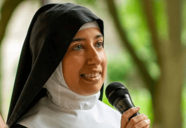 Aline Pereira Ghammachi era madre-abadessa do Mosteiro San Giacomo di Veglia | Reprodução