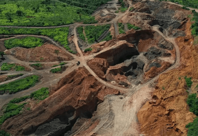 Registro de garimpo da operação Verde Brasil em Marabá (PA), 2020 | Warley de Andrade/TV Brasil
