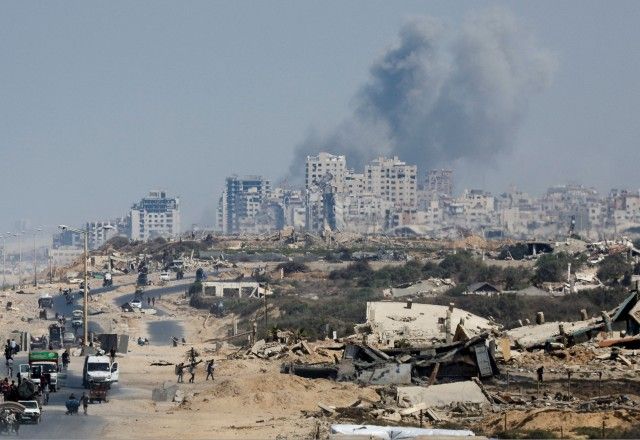 Hamas diz que não recebeu plano de paz de Trump para Gaza | REUTERS/Mahmoud Issa