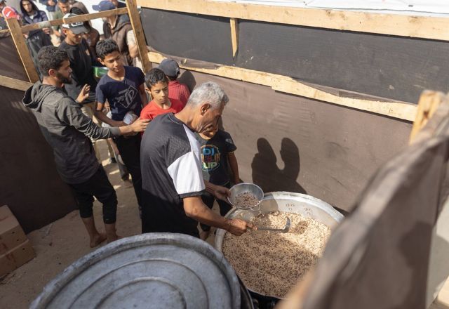 Distribuição de alimento em Gaza | Divulgação/ONU