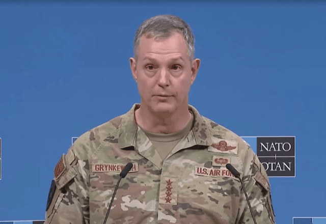Comandante da OTAN, general Alexus Grynkewich. | Reprodução/Reuters