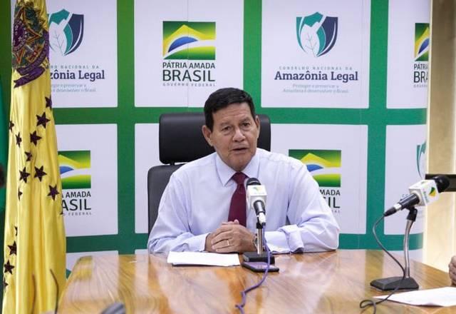 general Hamilton Mourão, vice presidente da república