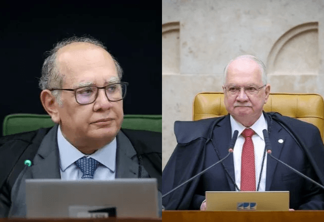 Gilmar Mendes e Edson Fachin | Foto: reprodução/STF 