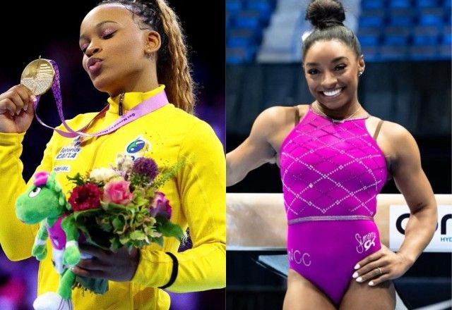 Simone Biles ginasta admite que a brasileira é de quem ela mais sente medo | Reprodução/Redes Sociais