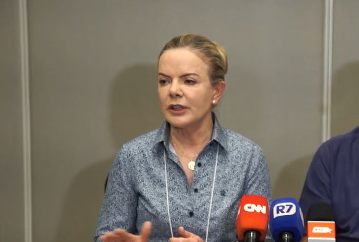 A presidente do PT, Gleisi Hoffmann, citou ressalvas aos cortes propostos pelo governo | Reprodução/PT