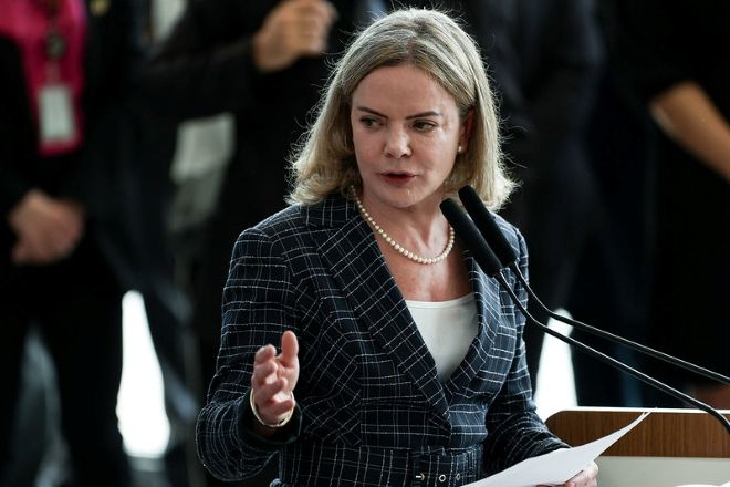 A ministra das Relações Institucionais, Gleisi Hoffmann | Jose Cruz/Agência Brasil