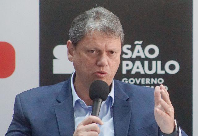 Tarcísio informou que o estudante de 13 anos, autor dos ataques, foi apreendido pelos policiais militares | Flickr/governo do Estado de SP
