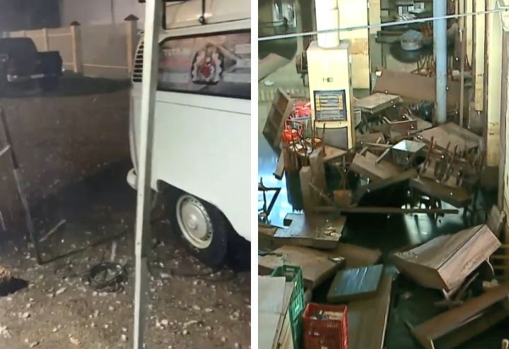 Pelotas (RS) registrou chuva de granizo; previsão é de mais chuvas na capital