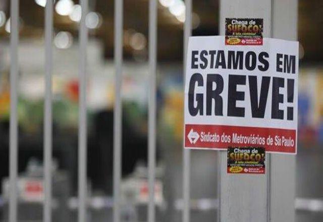 greve no metrô