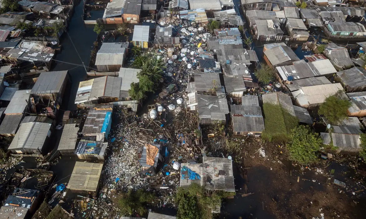Quantidade de água atingiu os 3,55 metros neste sábado, menor patamar em um mês | Rafa Neddemeyer/Agência Brasil