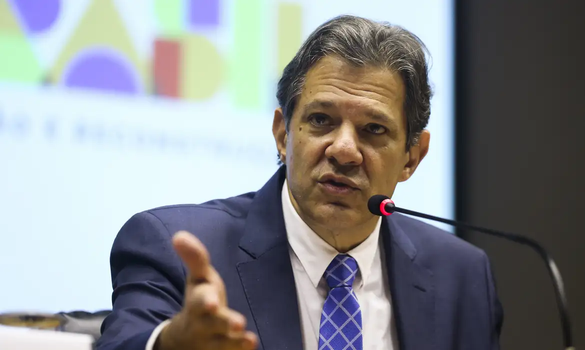 O ministro da Fazenda, Fernando Haddad, prevê resolver áreas de cortes de gastos do governo nesta quinta-feira (7) | Valter Campanato/Agência Brasil