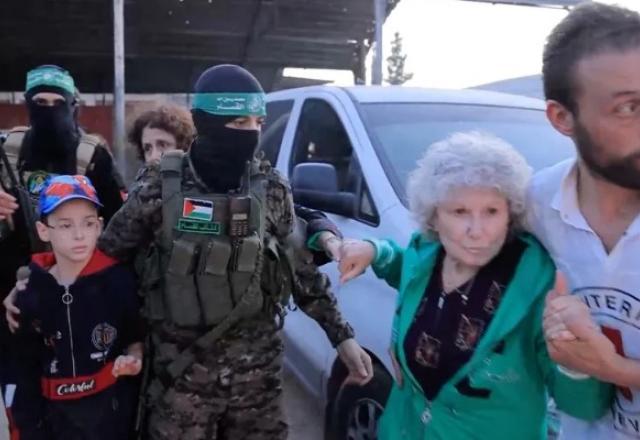 hamas libera reféns