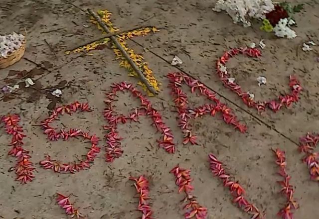 Homenagens ao jovem Isaac, morto a golpe de faca durante roubo a celular