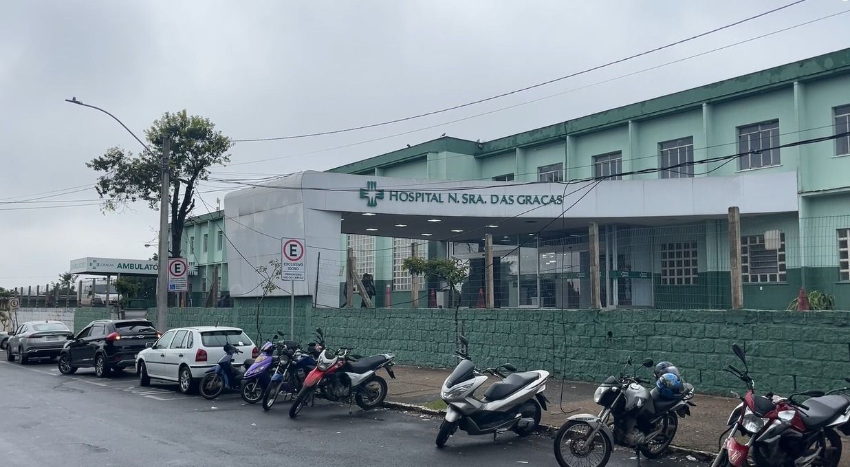 Hospital provisório de Canoas funcionava desde a enchente de 2024. | Reprodução/Prefeitura de Porto Alegre