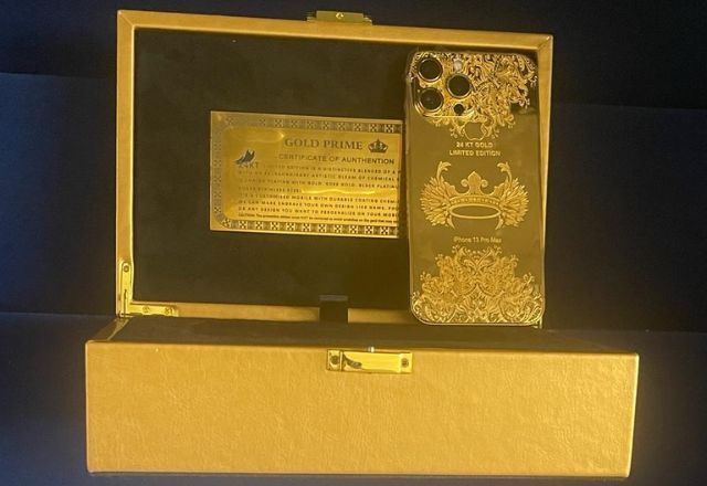 iPhone de ouro não pode ser comercializado ele tem que ficar com o vencedor do leilão | Receita Federal