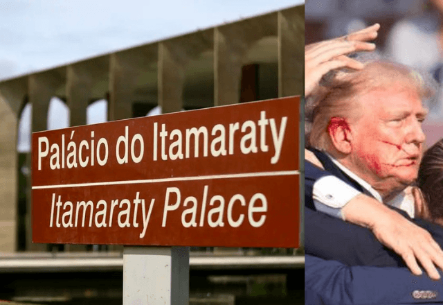 Trump foi atingido na orelha, mas passa bem; uma pessoa foi morta | Reprodução Marcelo Camargo/Agência Brasil e redes