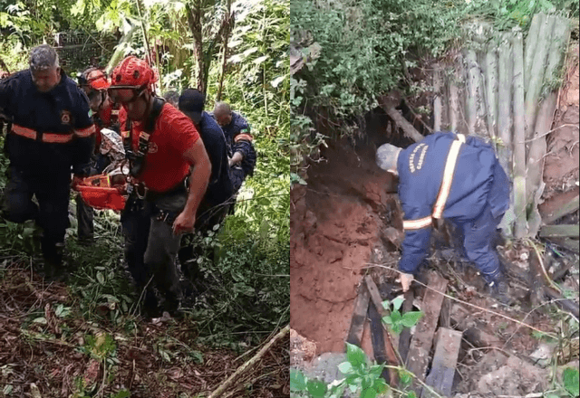 Defesa Civil foi acionada e atuou em conjunto com Corpo de Bombeiros e do SAMU | Reprodução