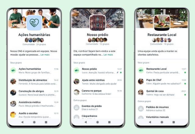 imagem do recurso whatsapp comunidades que será adiado no brasil para depois das eleicoes