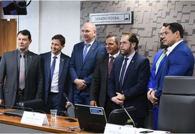 imagem dos senadores