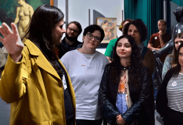 Visita guiada pelo museu | Imagens: Divulgação