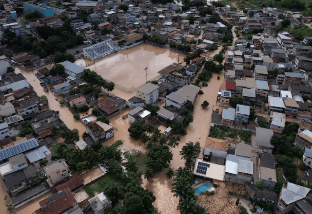 Fortes chuvas no Espírito Santo deixam 320 desalojados e 26 desabrigados