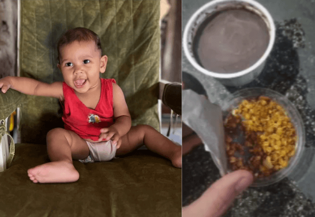 Bebê de oito meses morre após comer açaí supostamente envenenado. | Foto: reprodução