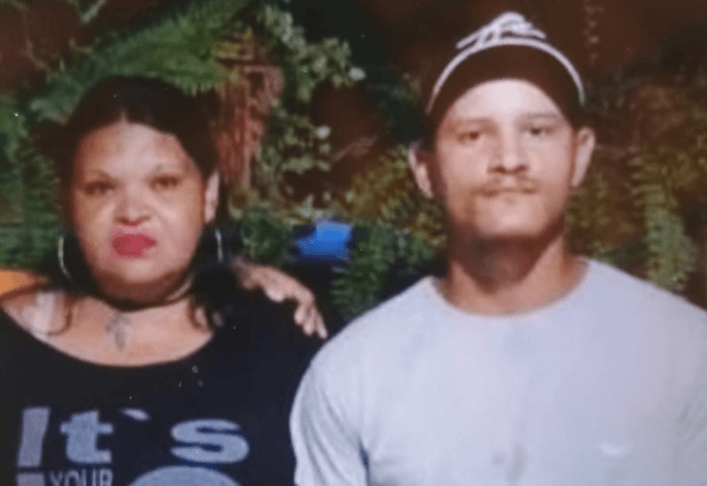 Mulher e marido assassinado | Foto: Reprodução