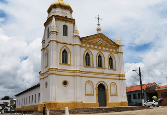 Paróquia Nossa senhora da Conceição Jacupiringa, onde o padre celebrava missas | Foto: reprodução 
