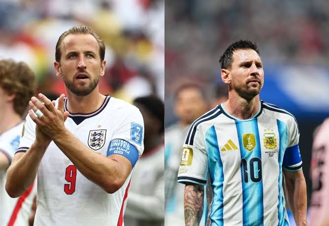 Inglaterra abre placar contra Argentina; assista ao vivo