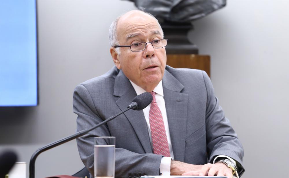 Chanceler Mauro Viera, na Comissão de Relações Exteriores | Reprodução: Câmara dos Deputados