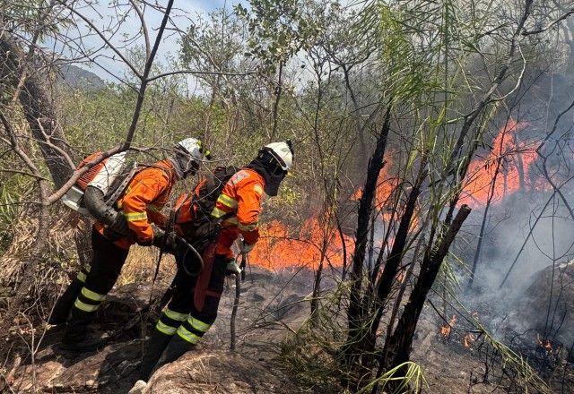 Incêndio destrói 3 mil hectares na Chapada dos Veadeiros e ameaça Parque Nacional em Goiás