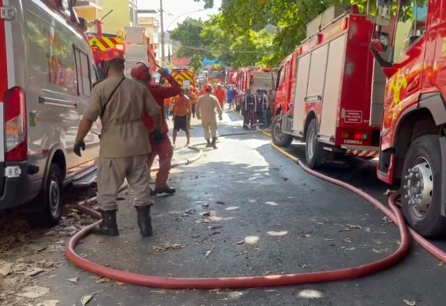 Incêndio em fábrica que produzia fantasias do Carnaval do Rio de Janeiro | Reprodução