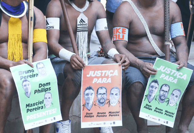 A Universidade de Brasília (UnB) realizou, homenagem para lembrar um ano do caso em 2023 | Reprodução Valter Campanato/Agência Brasil