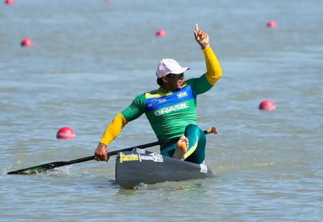 Isaquias Queiroz na Copa do Mundo de canoagem velocidade | Reprodução/Federação Espanhola de Canoagem