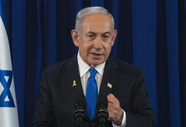 "Israel cobrará um alto preço por qualquer agressão contra nós", disse Netanyahu | Reprodução/Redes sociais