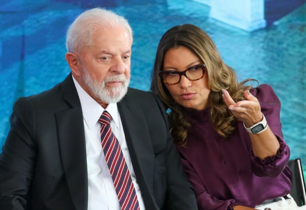 O presidente Luiz Inácio Lula da Silva e a primeira-dama Janja | Fabio Rodrigues-Pozzebom/Agência Brasil