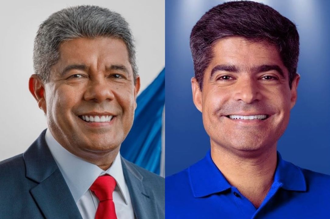 RealTime na BA: Jerônimo tem 46% e ACM Neto 45% no 2º turno RealTime na BA: Jerônimo tem 46% e ACM Neto 45% no 2º turno