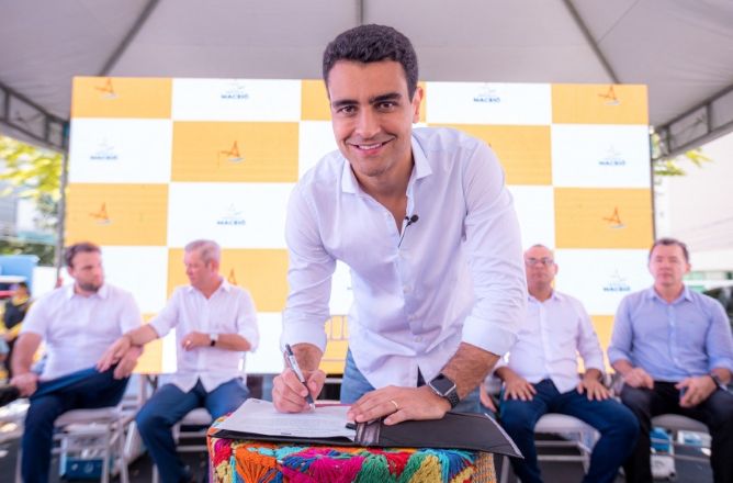 O prefeito de Maceió, João Henrique Caldas | Itawi Albuquerque e Jonathan Lins/Prefeitura de Maceió