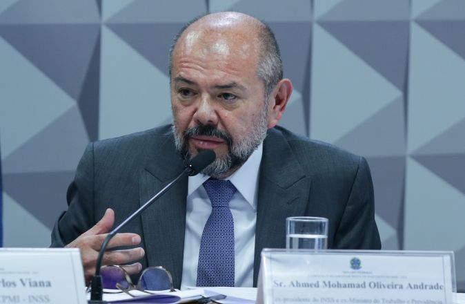 O ex-presidente do INSS e ex-ministro do Trabalho e Previdência José Carlos Oliveira (Ahmed Mohamad Oliveira Andrade) | Lula Marques/Agência Brasil