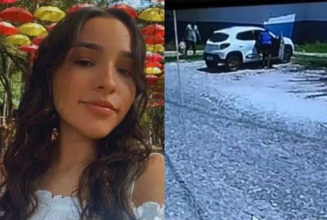 Natany Alves, de 20 anos, foi atacada ao sair da igreja e morta a pedradas | Reprodução