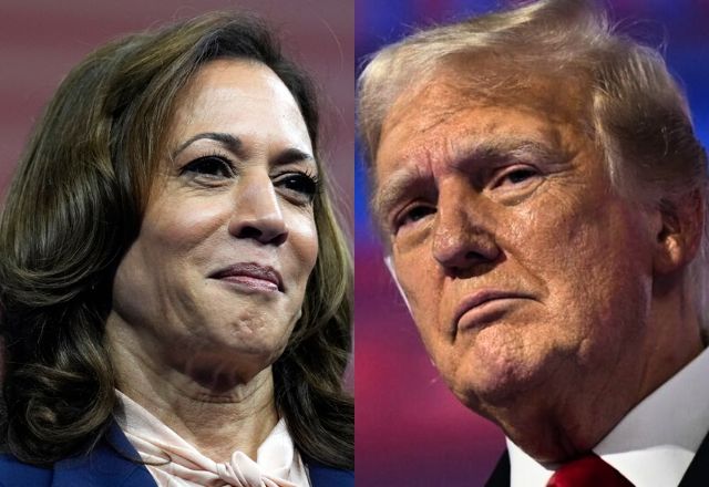 Kamala Harris e Donald Trump | Reprodução