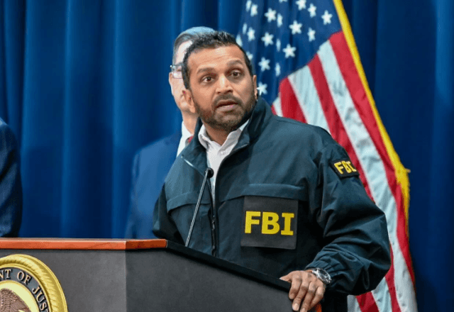 Diretor do FBI, Kash Patel | Reprodução/Redes sociais