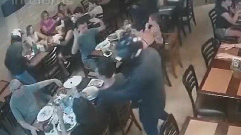 Criminosos armados realizam arrastão em restaurante no Morumbi, zona nobre de São Paulo | Reprodução