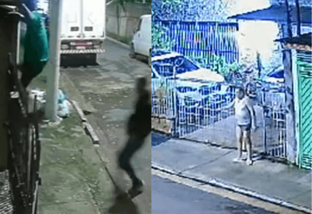 Criminosos tentam fugir após assalto à residência onde mãe e filha foram baleadas; pai reagiu | Reprodução