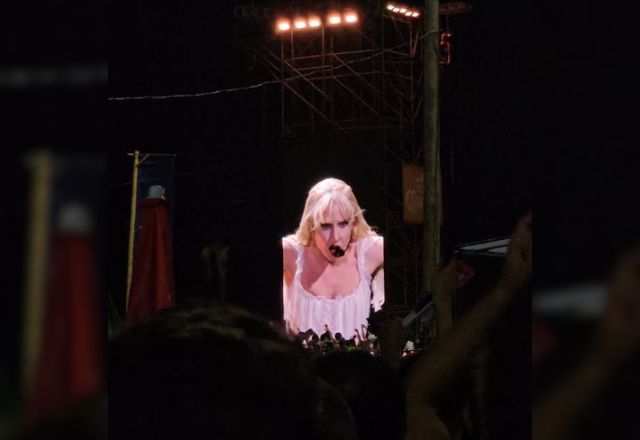 Lady Gaga em megashow nas areias de Copacabana | Thalisson Luan/SBT