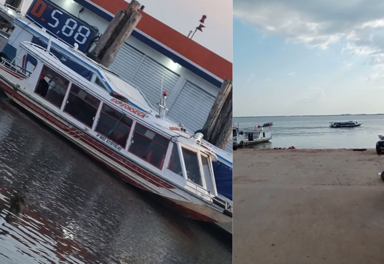 Lancha deveria ter chegado em Porto de Moz na tarde de segunda (19) | Reprodução/Redes sociais